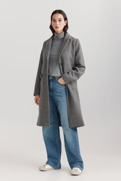 Springfield Midi coat with lapel collar