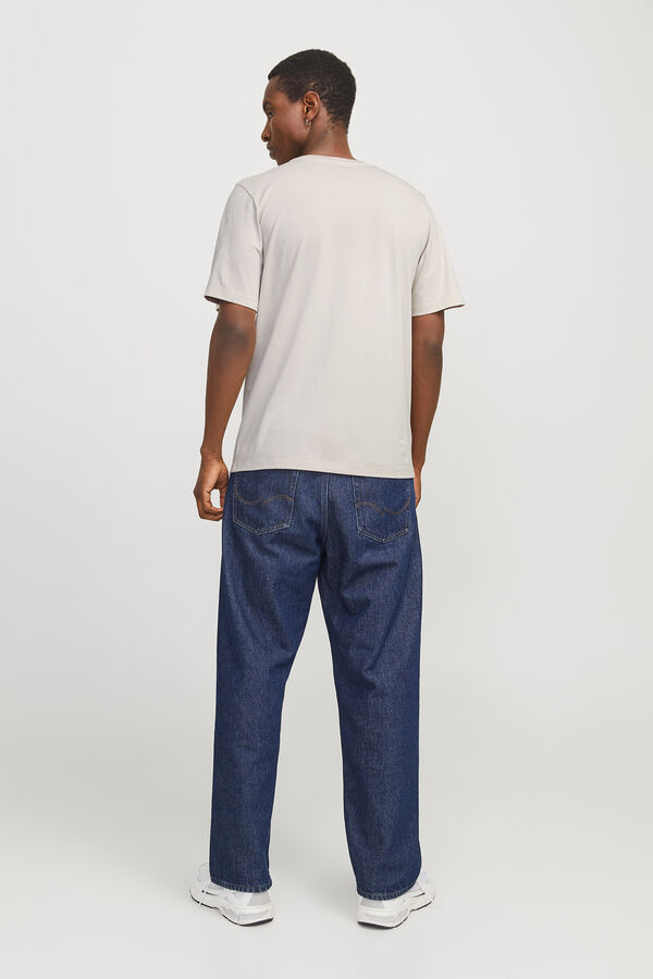 Jack & Jones Camiseta est&aacute;ndar fit gris