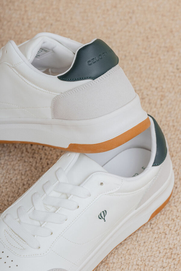 Celopman Zapatillas con logo blanco