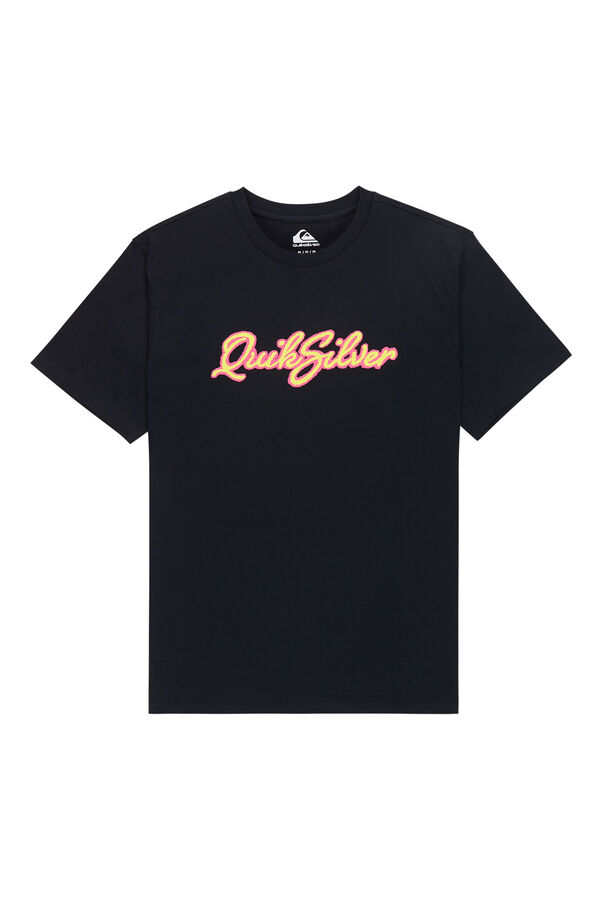 Quiksilver Kurzarm-Shirt Schwarz