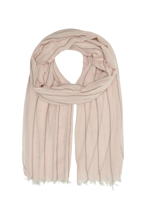 Springfield Striped scarf pink