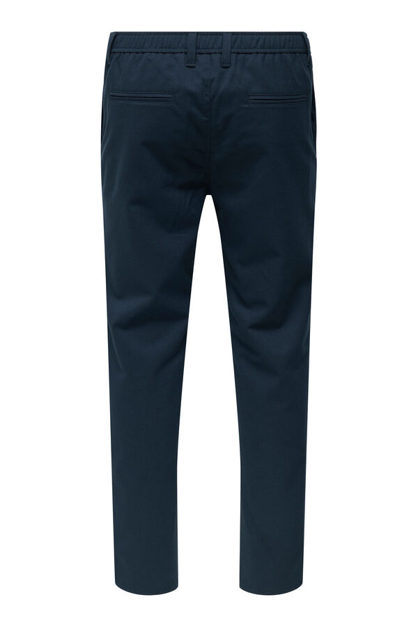 Only & Sons Regular fit long trouser blue