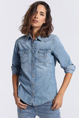 Lois Texan Shirt blue