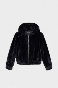 Inside Cazadora Pelo Con Capucha