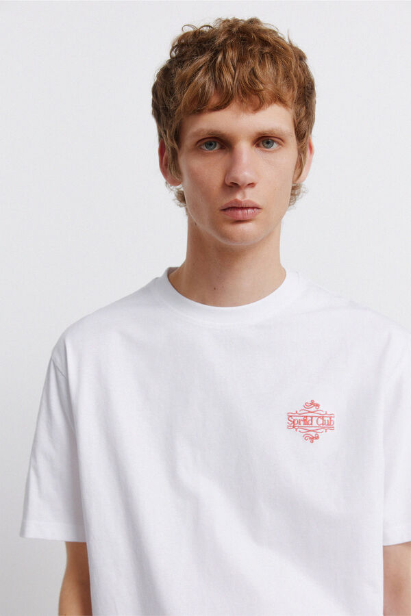 Springfield Fluorescent Springfield T-shirt white