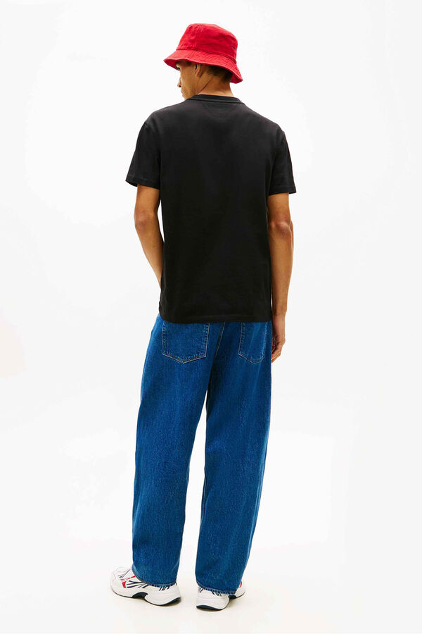 Tommy Jeans Regular fit short sleeve T-shirt black