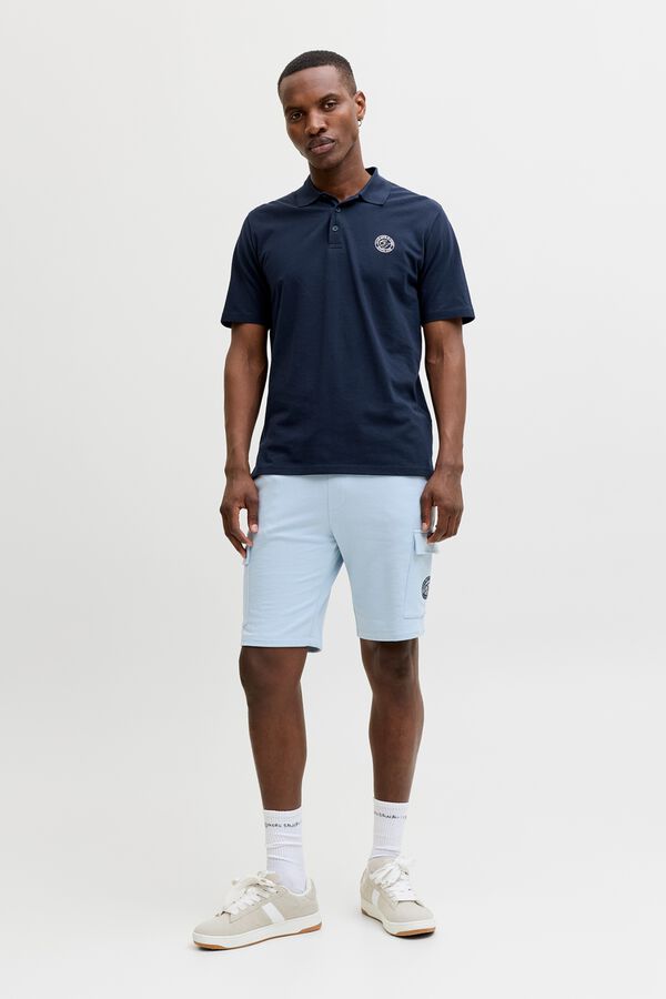 Jack & Jones Polo regular fit logo Plava