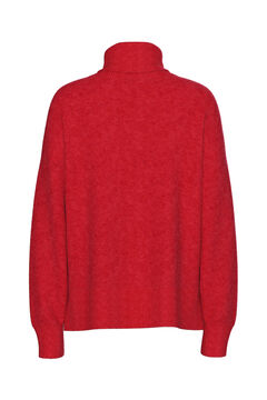 Pieces Basic-Pullover mit Umschlag