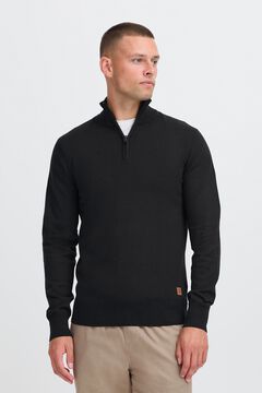 Blend Camisola de gola alta preto
