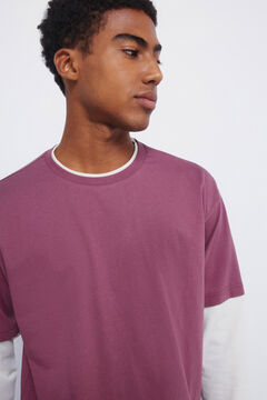 Springfield T-shirt manga manga dupla