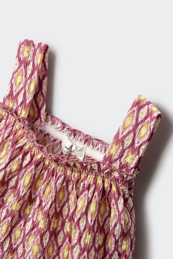 Springfield Kids Top Estampado bege