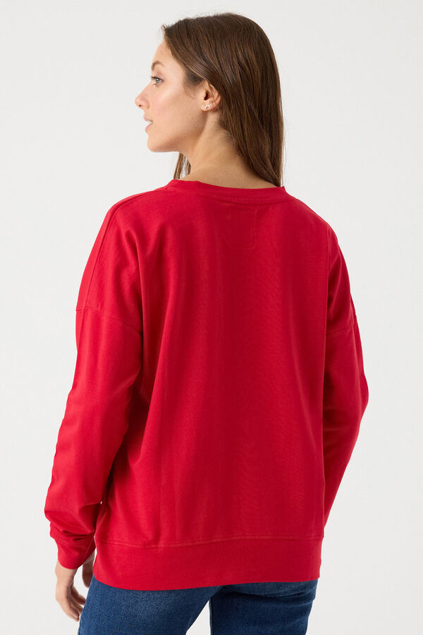 Springfield Essential sweatshirt crvena