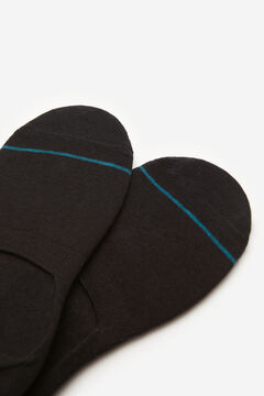 Springfield 2-pack essential invisible socks black