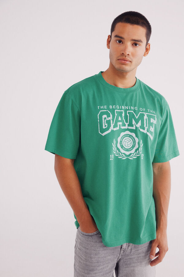 Springfield Game T-shirt green