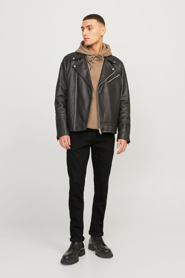 Jack & Jones Five-pocket slim fit jeans black