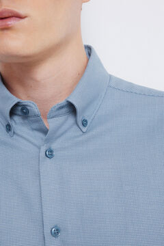 Springfield Two-tone structured dress shirt