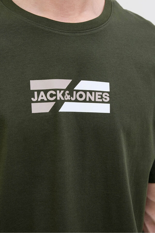 Jack & Jones Camiseta regular fit verde