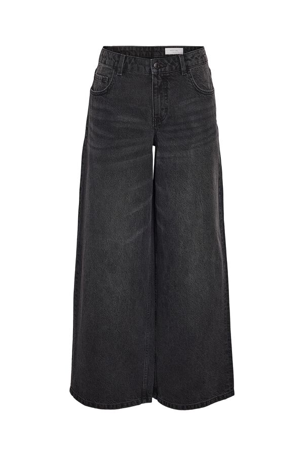 Noisy May Pantal&oacute;n vaquero pierna ancha negro