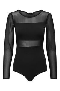 Only Body ajustado semitransparente