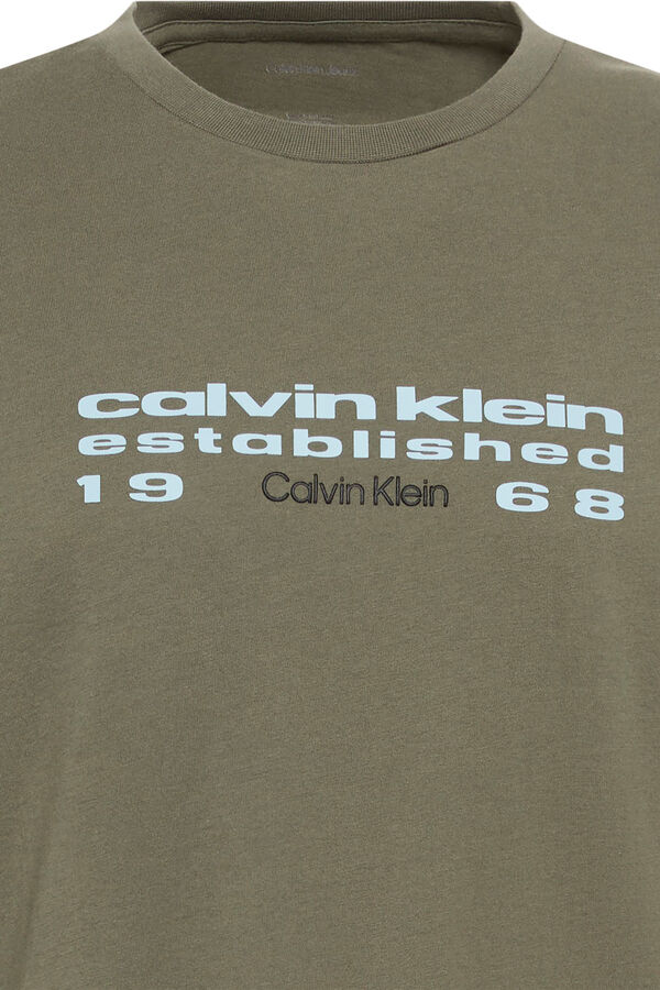 CK Jeans Regular fit T-shirt beige