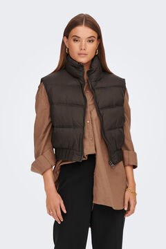 Springfield Short quilted gilet camel