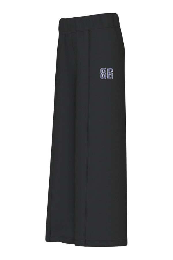 Name It Girls ' plush trouser Crna