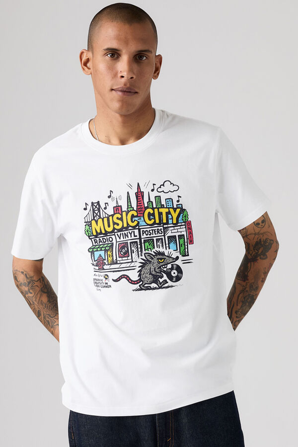 Levi's Short sleeve graphic T-shirt white