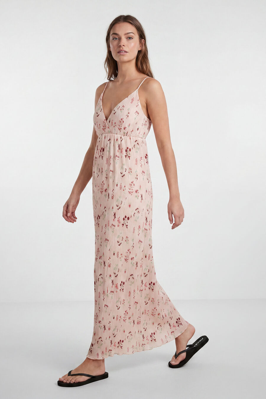 Vestido largo de tirantes