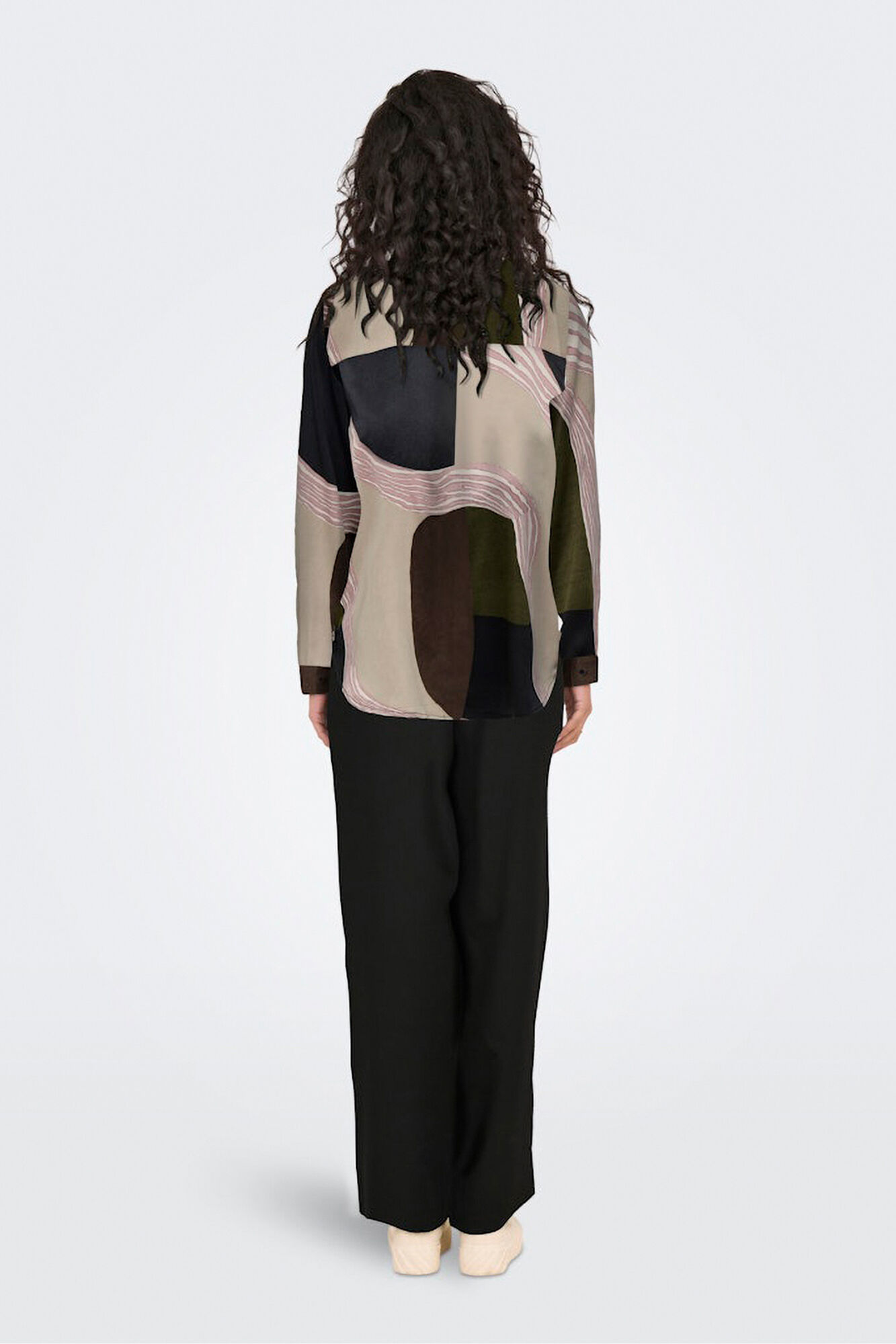 Only camisa de cetim