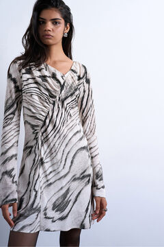 Topshop Vestido mini asim&eacute;trico