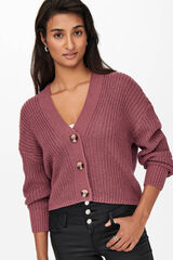 Springfield Short jersey-knit jacket purple