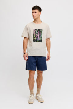 JJ REBEL Camiseta manga corta de algod&oacute;n