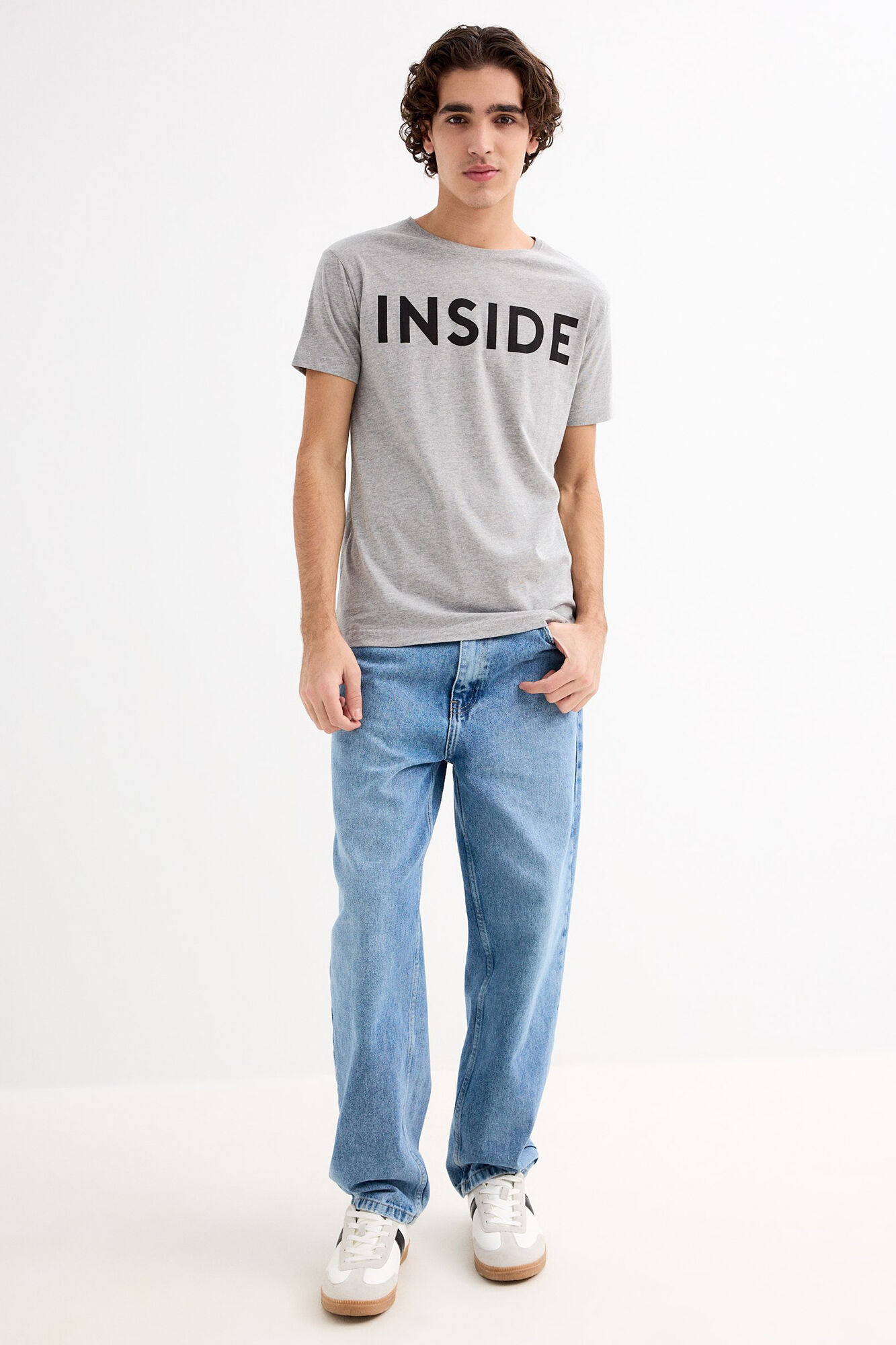 Inside Camiseta B&aacute;sica Print Logo