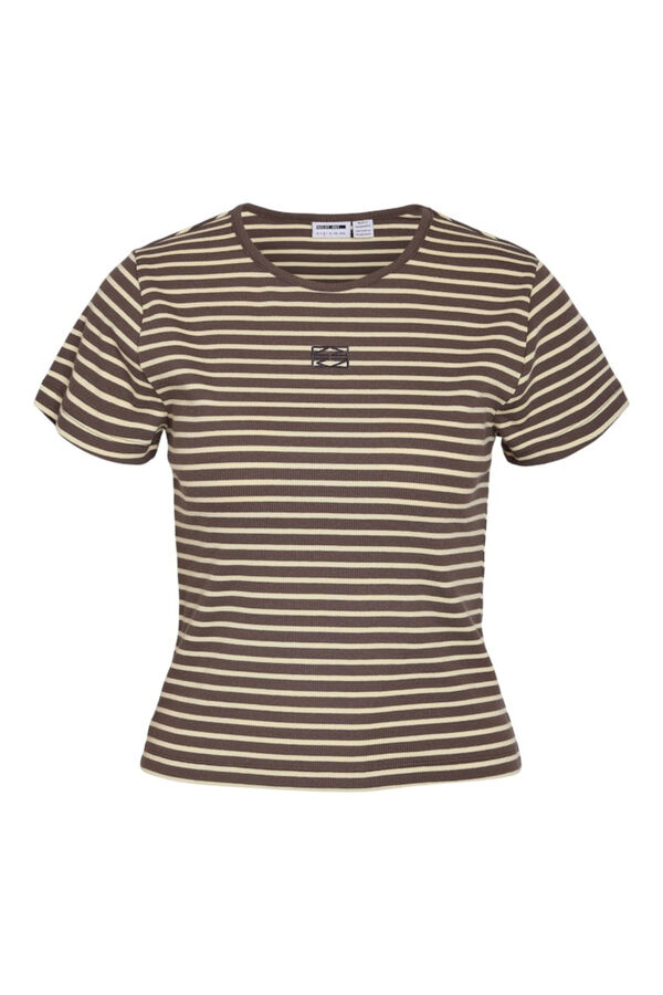 Noisy May Short-sleeved T-shirt nude