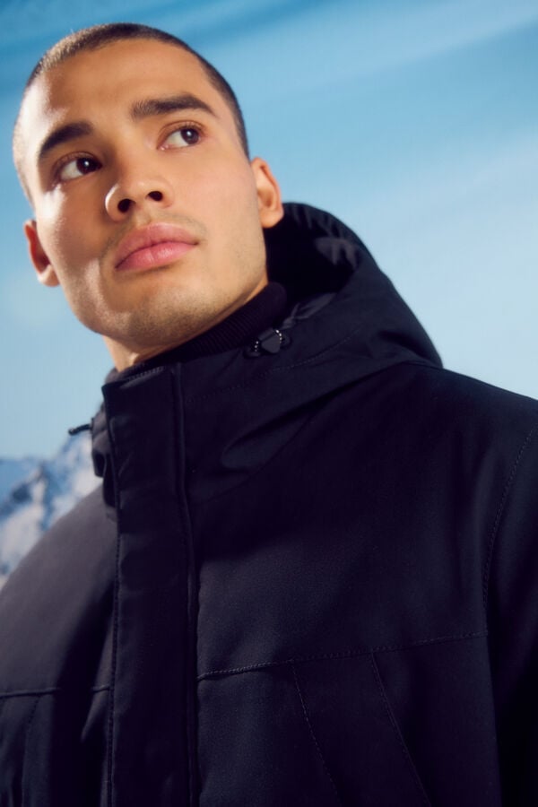 Springfield Technical padded parka black