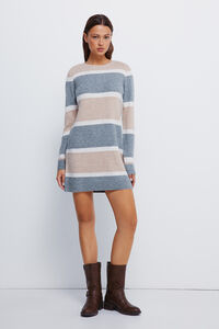 Springfield Short color block jersey-knit dress 