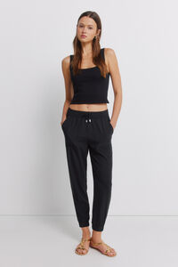 Springfield Jogger trousers with elasticated trim