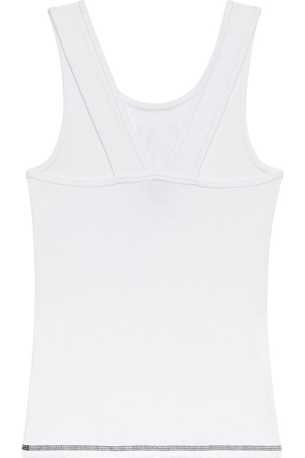 Calvin Klein Calvin Klein logo tank top.  white