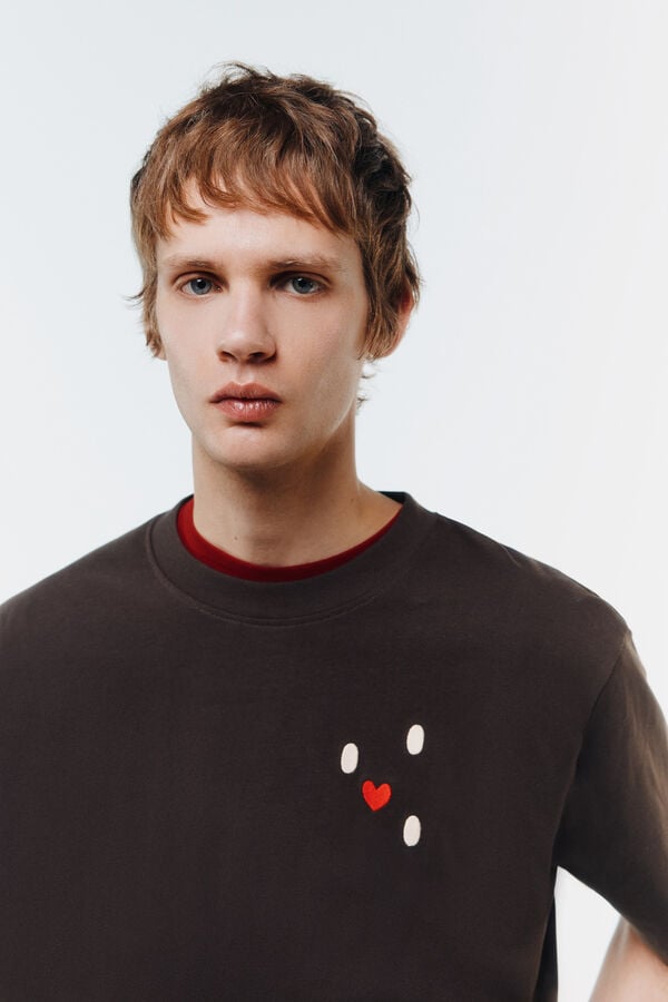 Springfield T-shirt Alei x Springfield beige