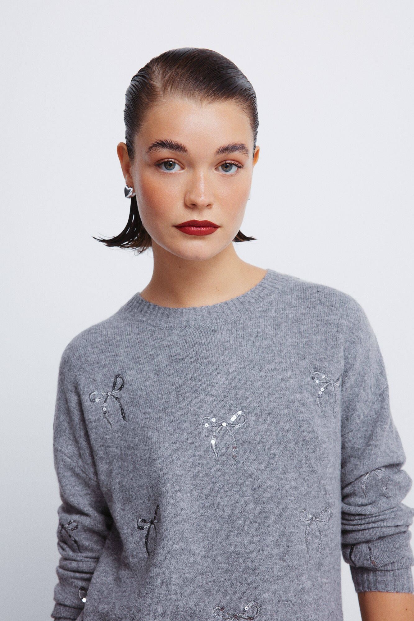 Springfield Jumper with sequin bows