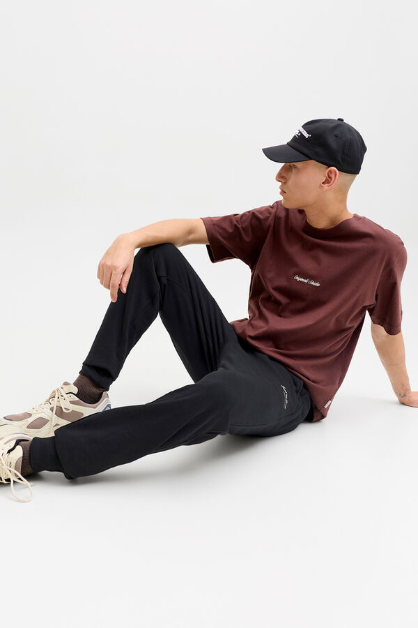 Jack & Jones Jogger trousers with logo black