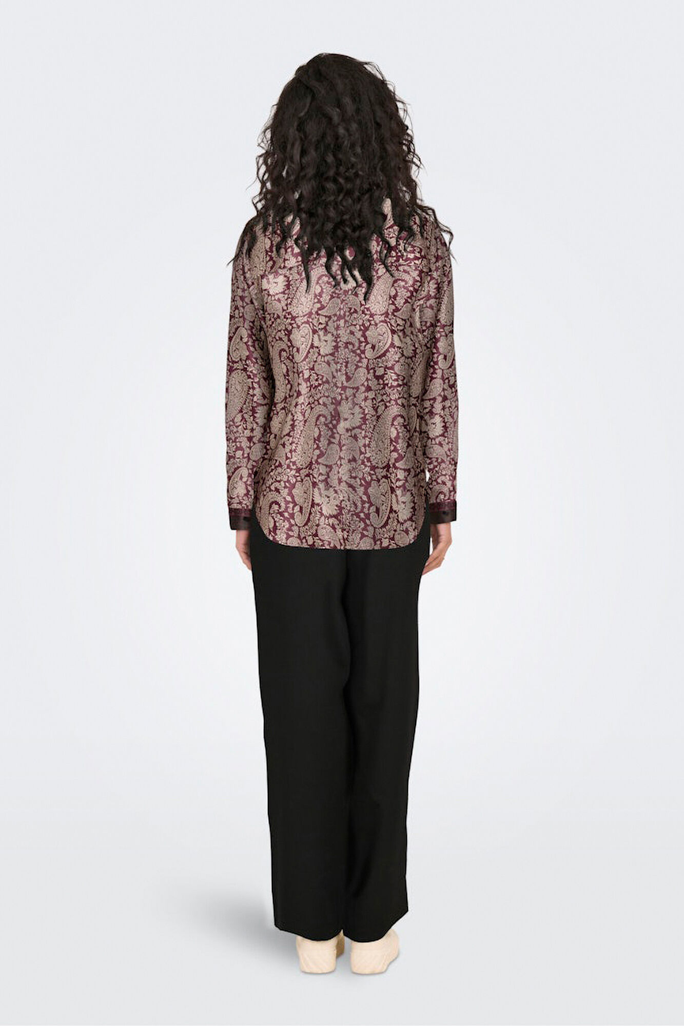 Only Camisa satinada