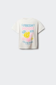 Springfield Kids T-shirt de manga curta limonada para menina