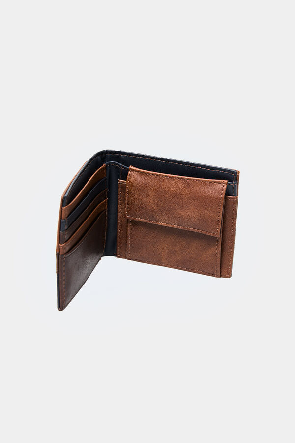 Springfield Faux-leather wallet brown