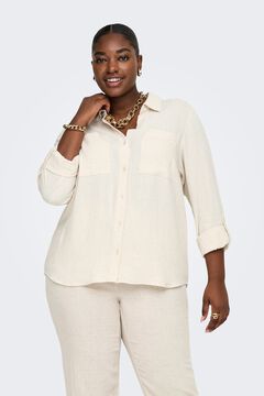 Only Carmakoma Camisa fluida tamanho grande