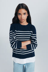 Springfield Kids Suéter de marinheiro para menina azul