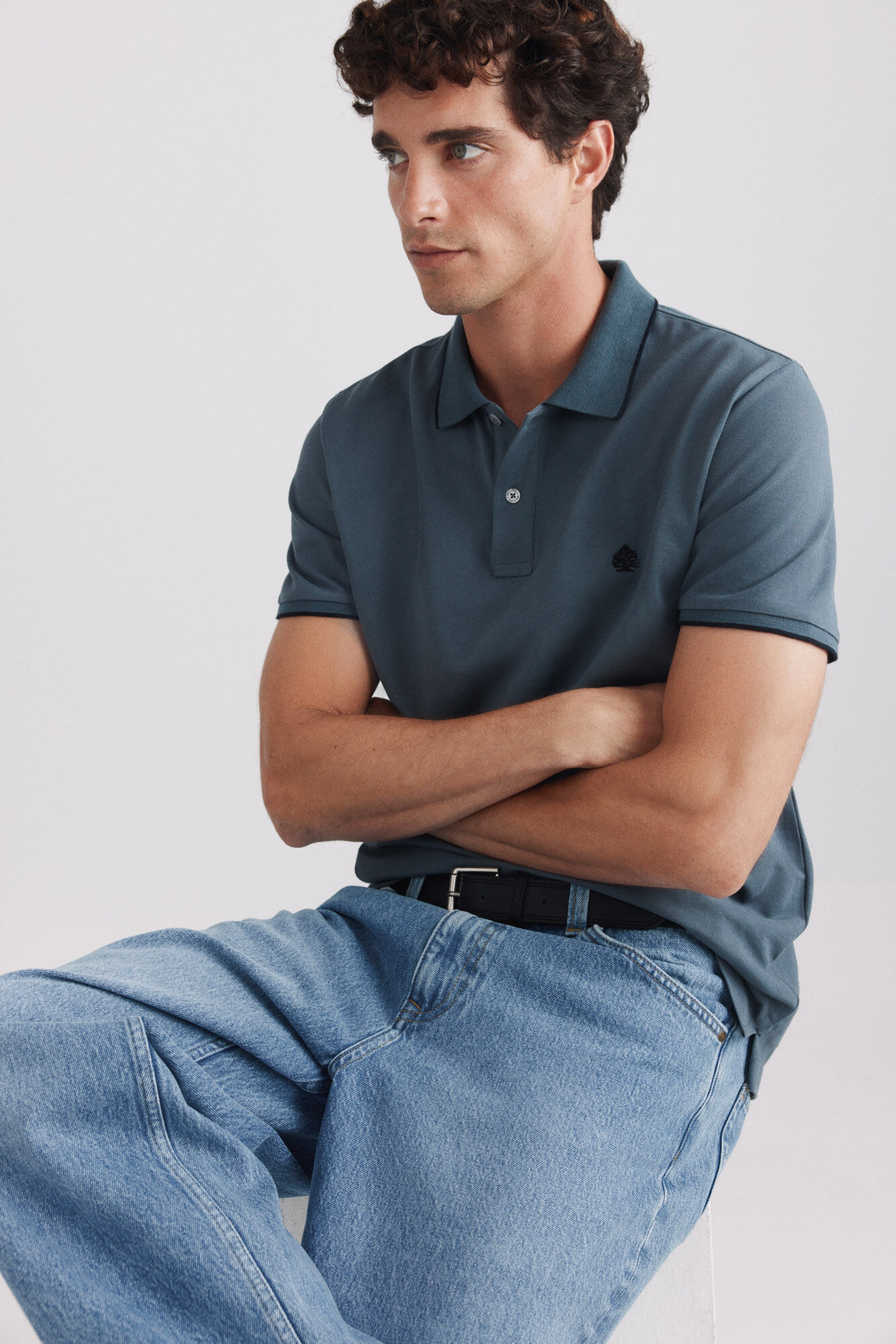 Springfield Piqu&eacute; polo shirt slim fit