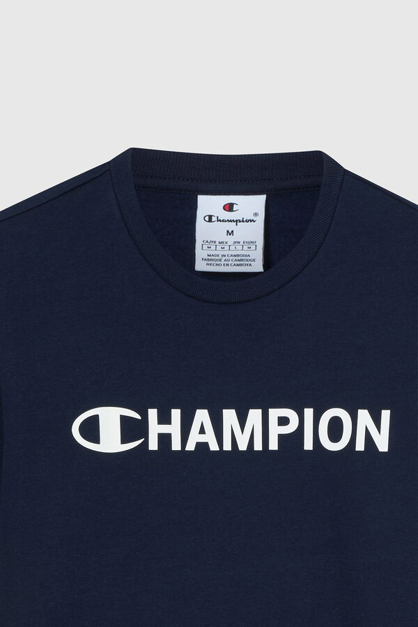 Champion Sudadera cuello caja Champion azul