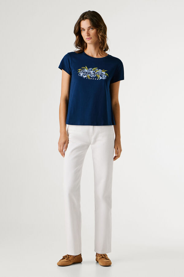 Pepe Jeans Short-sleeved T-shirt blue