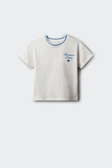 Springfield Kids T-shirt rebel manga curta para menina bege